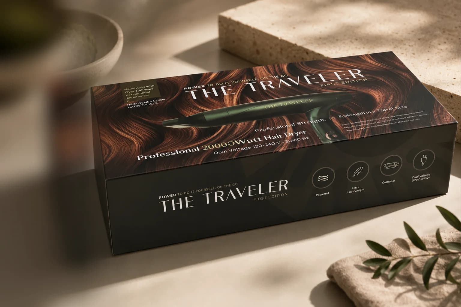 The Traveler kit box preview